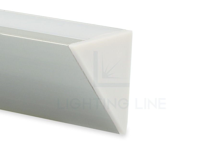 Tapa para perfil en aluminio para tiras de led PRA-WL02D-GP-U Tapa para perfil en aluminio para tiras de led PRA-WL02D-GP-U