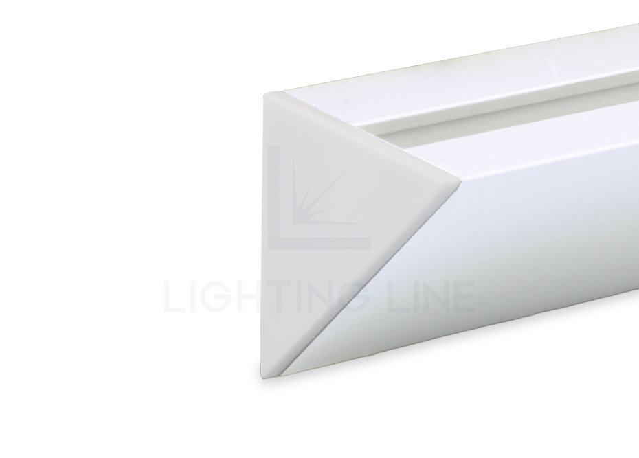 Tapa para perfil en aluminio para tiras de led PRA-WL02S-WP-U Tapa para perfil en aluminio para tiras de led PRA-WL02S-WP-U