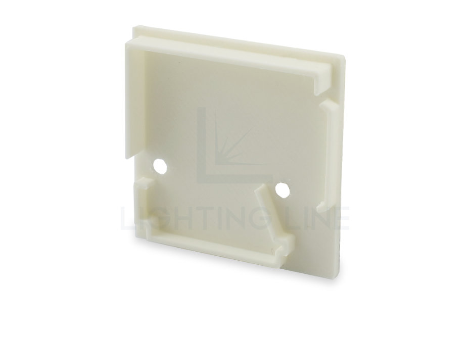 Tapa para perfil en aluminio para tiras de led PRA-WL05L-WP-U Tapa para perfil en aluminio para tiras de led PRA-WL05L-WP-U