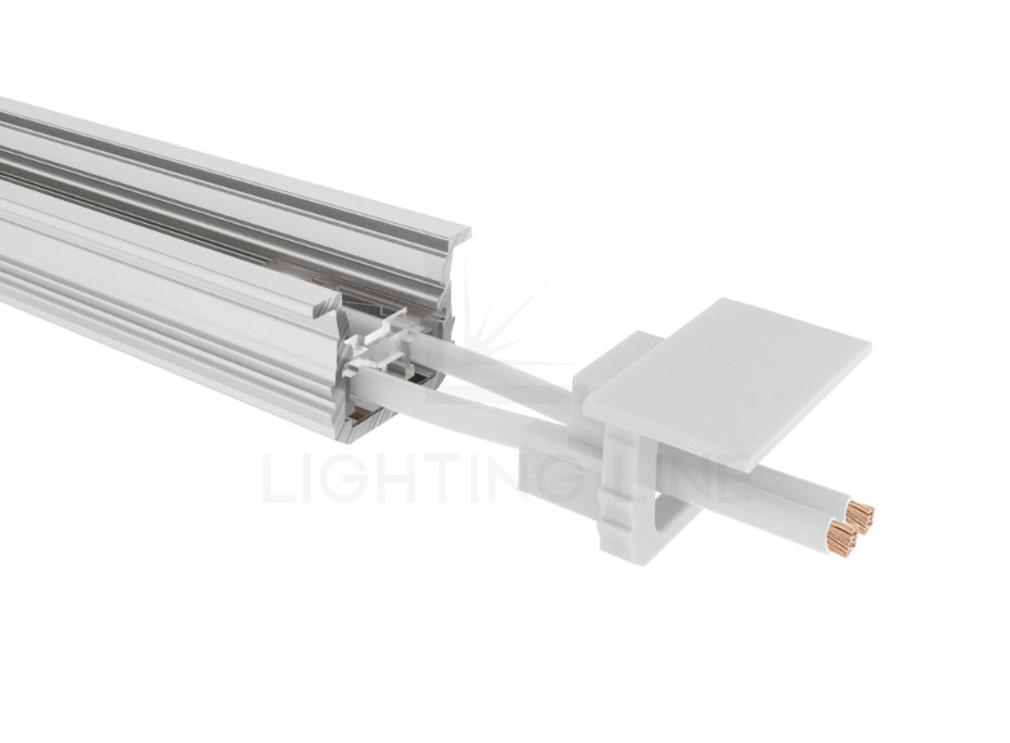 Tapa para perfil en aluminio para tiras de led PRC-01-23-T20