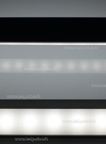 Perfil en aluminio para tiras de led PR-SLC11C