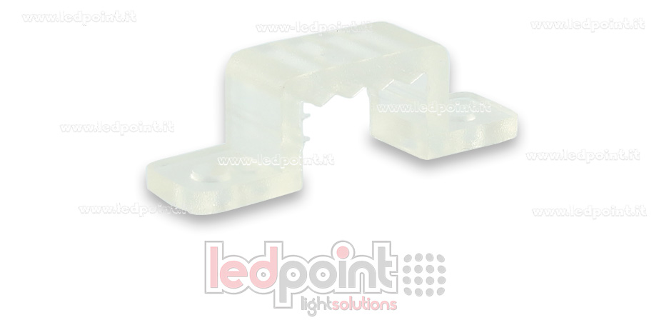 Grapa de fijación para tira led 220V PRM-220V-tr14