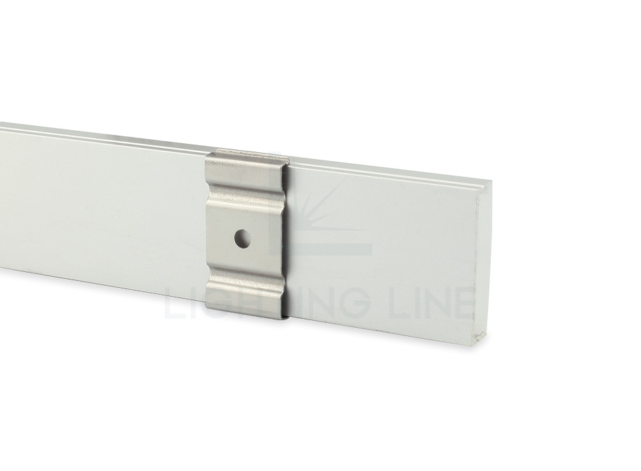 Grapa de montaje de metal para perfil de aluminio SL06-05 y SL07-05 PRM-ES04-M Grapa de montaje de metal para perfil de aluminio SL06-05 y SL07-05 PRM-ES04-M