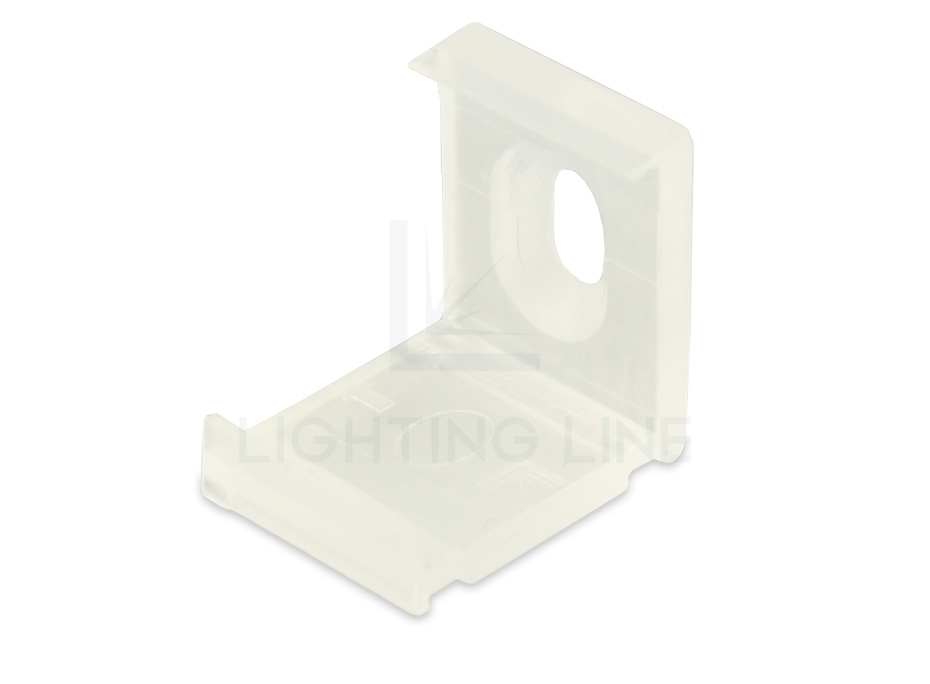 Grapa de montaje de plástico para perfil esquinero AN02-08 y AN03-08 PRM-ES05-P