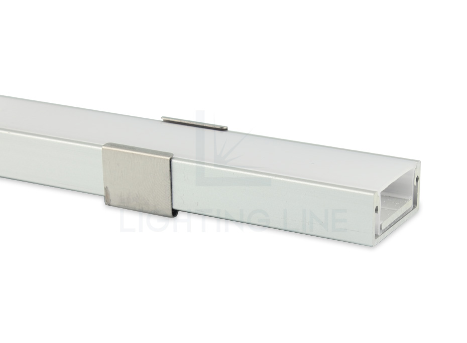 Grapa de montaje para perfil en aluminio SL09-12 impermeable PRM-ES07-M