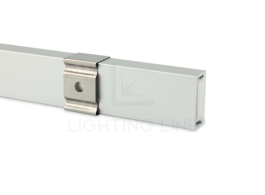 Grapa de montaje para perfil en aluminio SL09-12 impermeable PRM-ES07-M