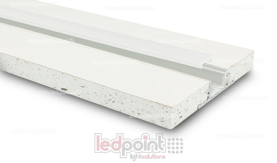 Perfil en aluminio para tiras de led PR-CR4412