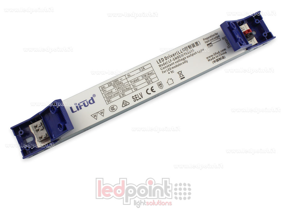 Fuente de alimentación ultra slim 30W 24V LiFud PW-LF30-24-GMR