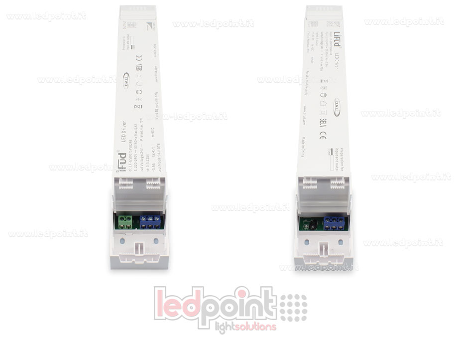 Fuente de alimentación ultra slim 75W 24V DALI + Push Dim LiFud PW-LF75-24B-GSD