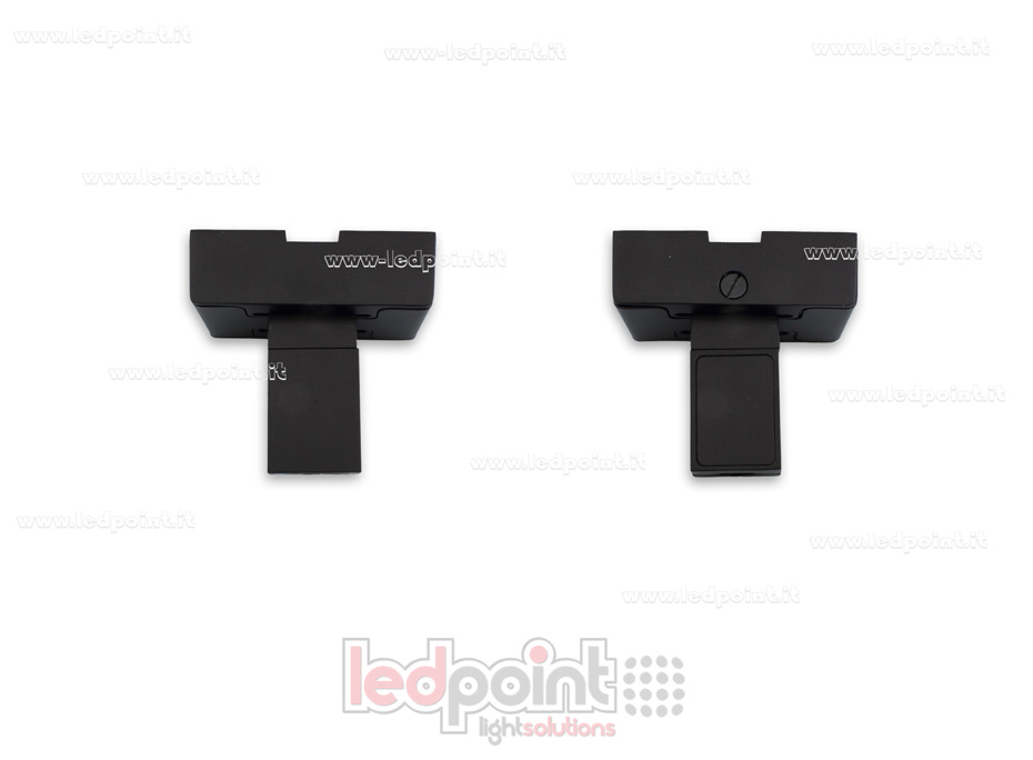 Banda perfil de acero negro flexible para tiras LED, 20m RB-01-20B