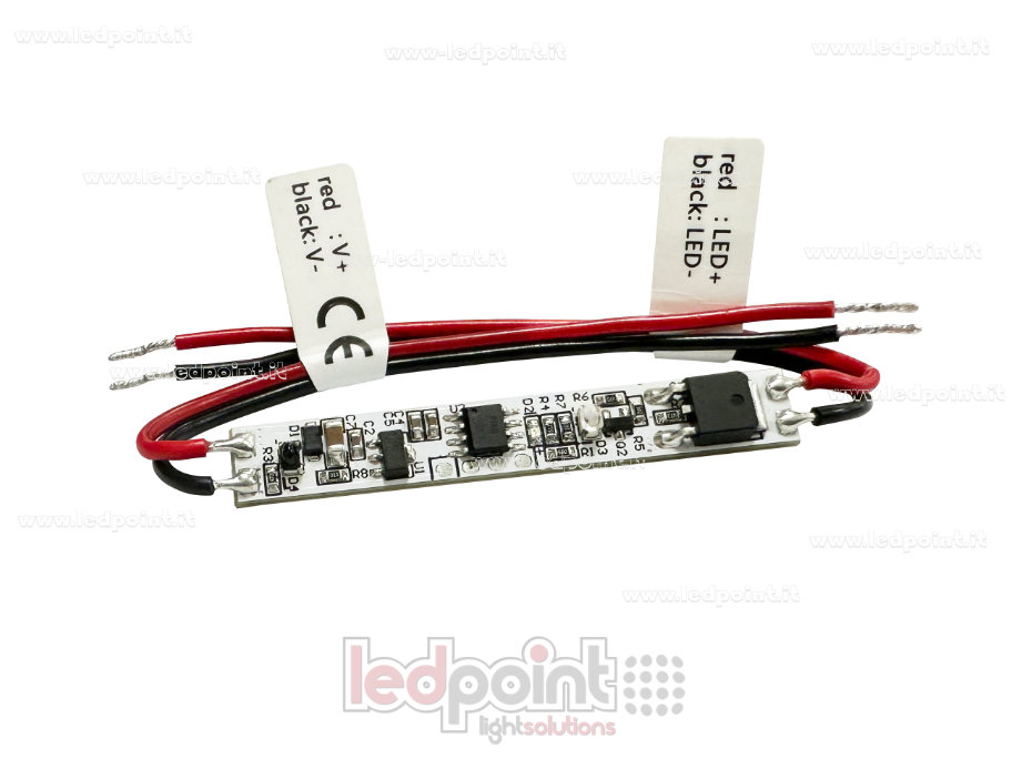 Sensor atenuador con movimiento de la mano, para instalación en perfil, 5-24V, 1ch 4A

 SK-E1-G