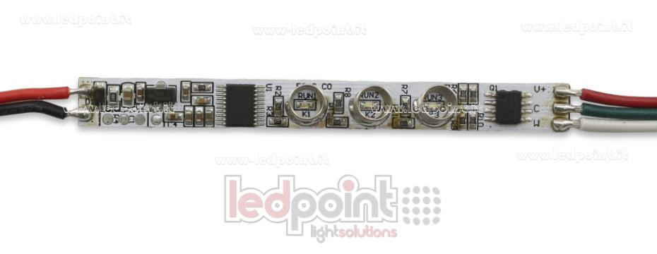 Mini Controlador 3 botones táctil CCT con función de memoria 5/24V, 2chx2A SK-E2-C3