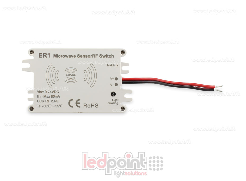 Mando a distancia y sensor de movimiento on/off para controladores Skydance, 9-24V SK-ER1