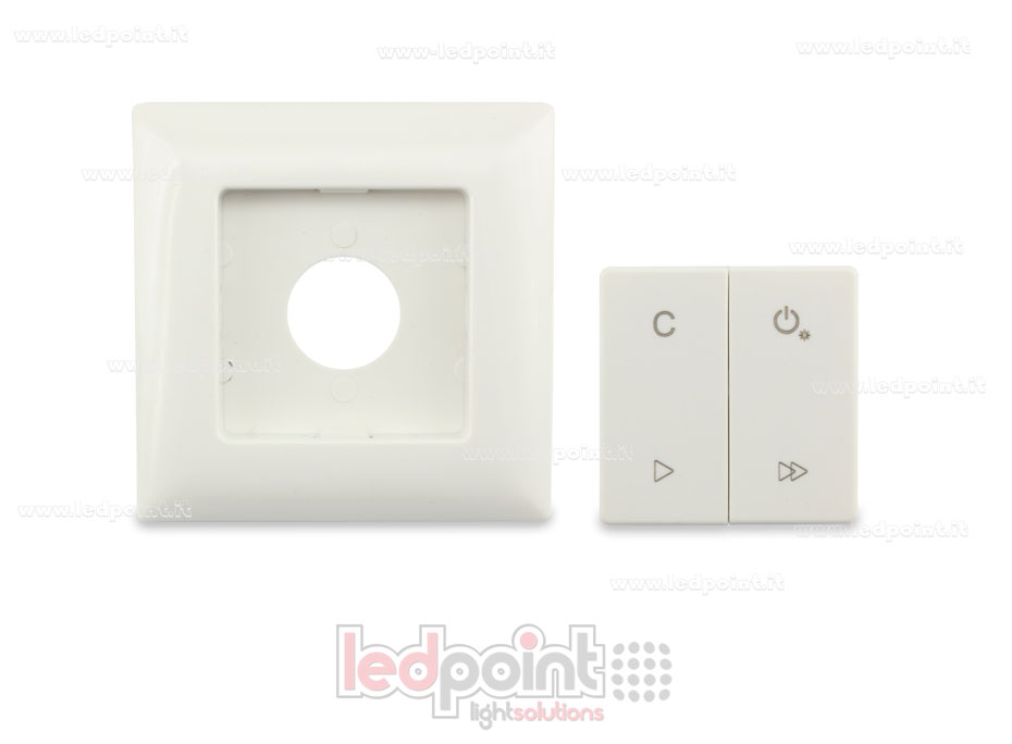 Mando de pared 86x86mm RGB/RGBW RF2.4G SK-PF3