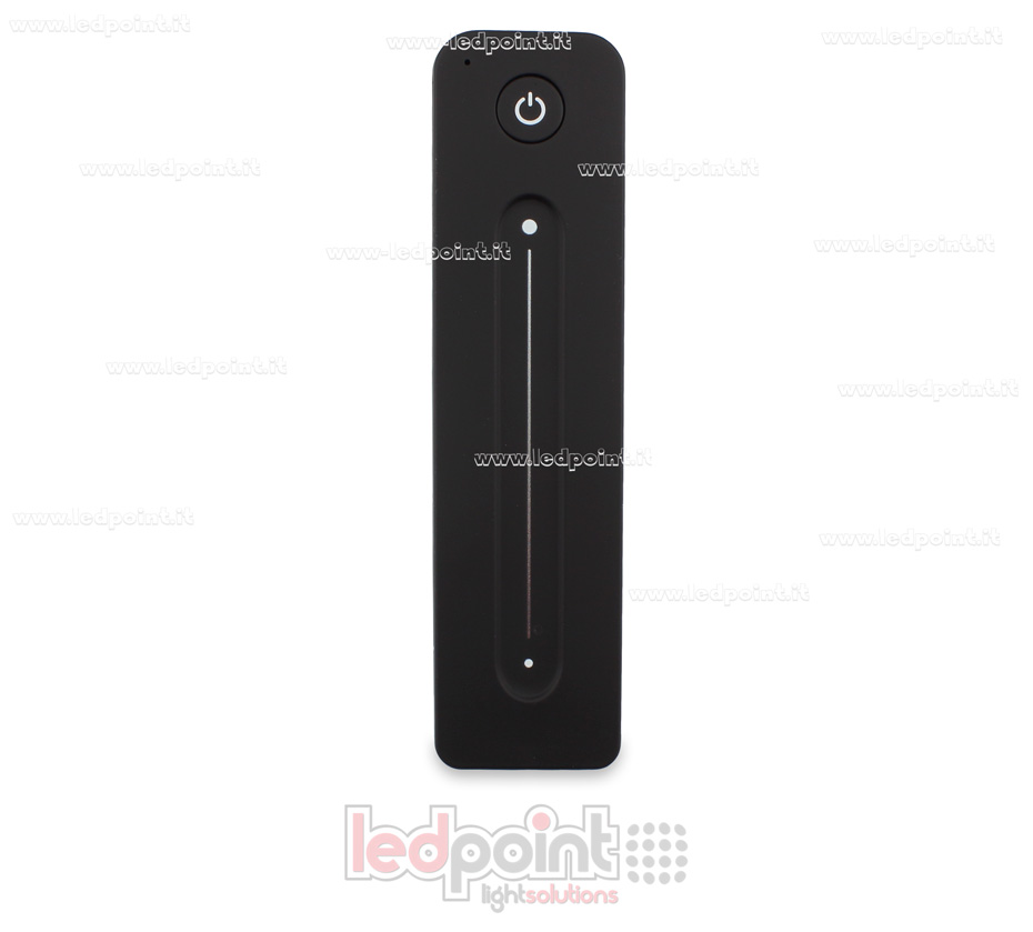 Mando a distancia monocromático táctil, mono zona, negro con imán, RF2.4G SK-R11
