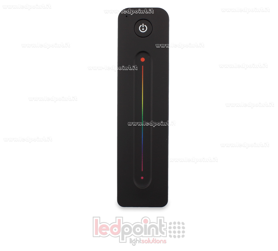 Mando RGB táctil monozona negro con imán posterior RF2.4G SK-R13