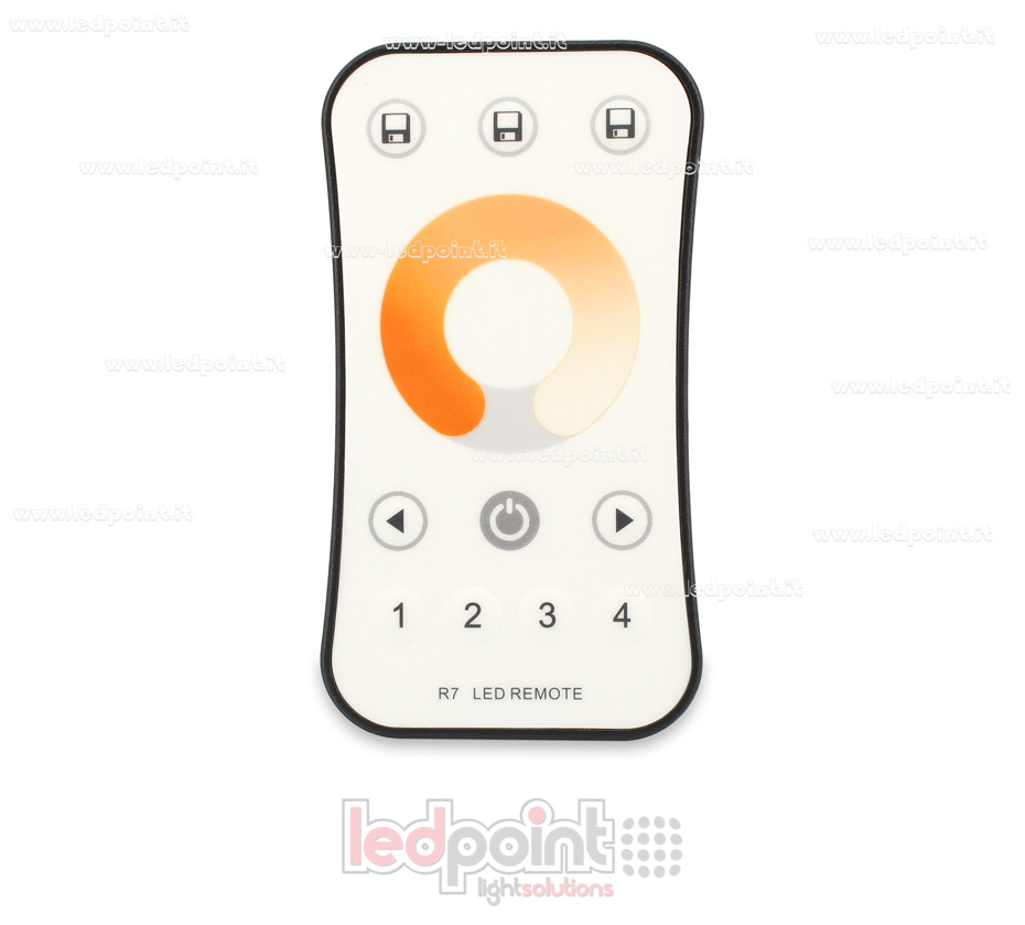 Mando a distancia CCT, 4 zonas, blanco RF2.4G  SK-R7