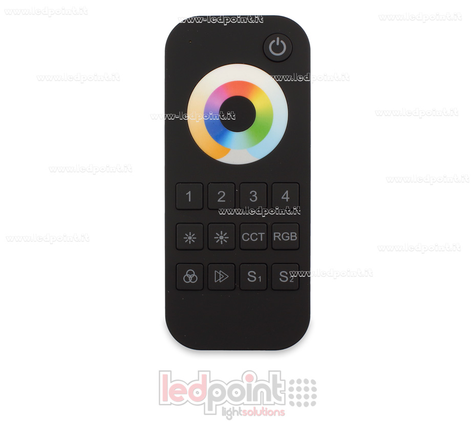 Mando a distancia RGB/CCT 4 zonas RF2.4G SK-RT10