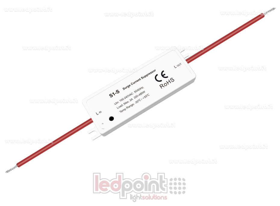 Compensador Anti-parpadeo (Filtro), 100-240V, 1 canal*2A SK-S1-S