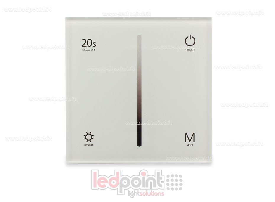 Controlador monocolor táctil triac 100/230V, RF2.4G SK-S1-T