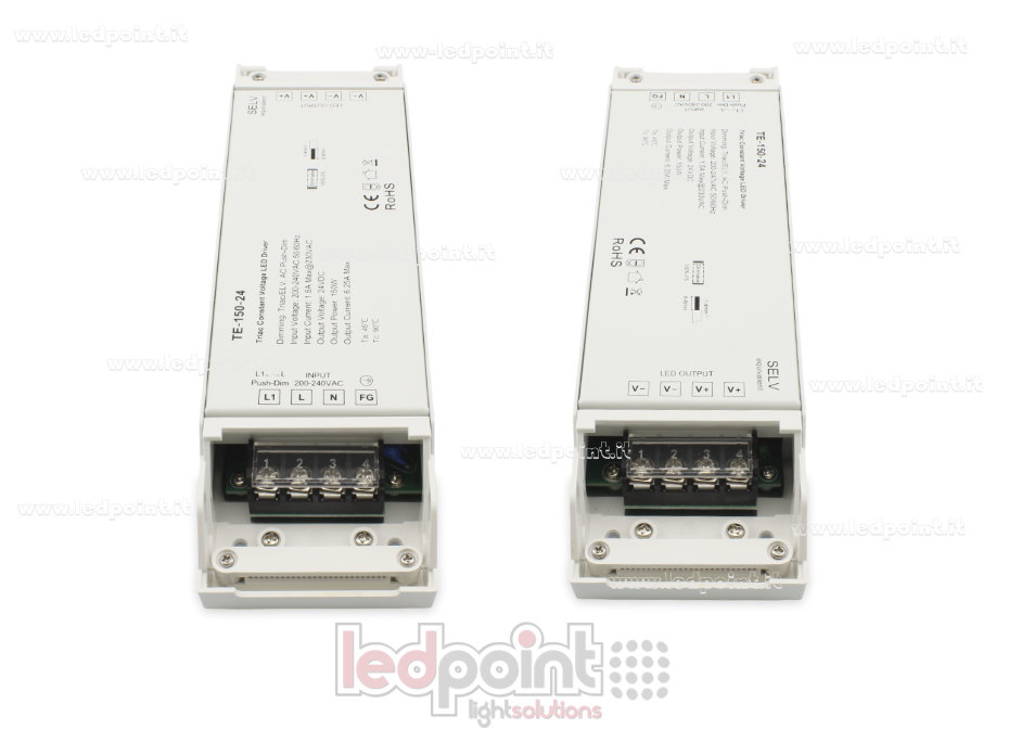 Fuente de alimentación 150W 24V CV Triac AC Push-Dim SkyDance SK-TE-150-24
