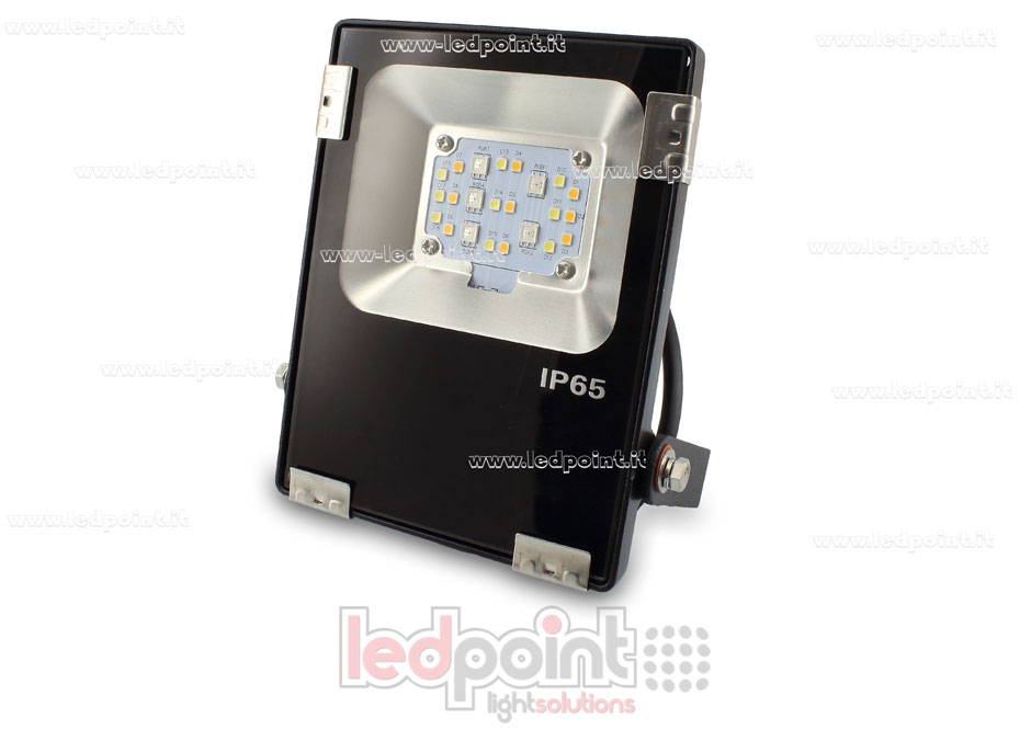Reflector para esterior RGB+CCT 10W 230V negro SK-TX01
