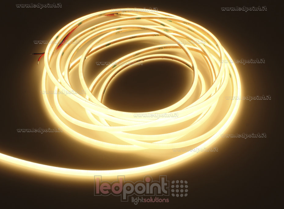 Tira de led COB 24V IP67 2700K 480led/m U52-270W-480OR2-W3