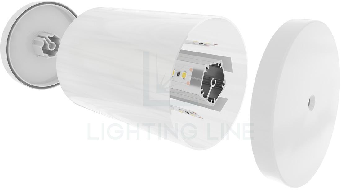 Perfil en aluminio para tiras de led PR-NE03-17-S2 Perfil en aluminio para tiras de led PR-NE03-17-S2