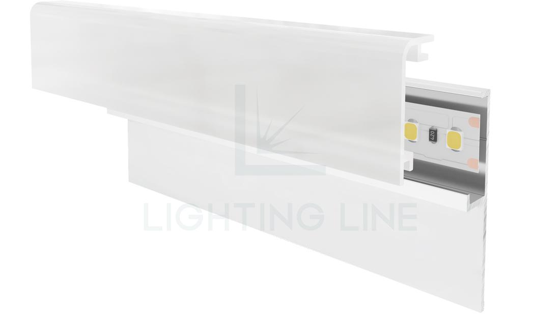 Perfil en aluminio para tiras de led PR-TI02-10-W3