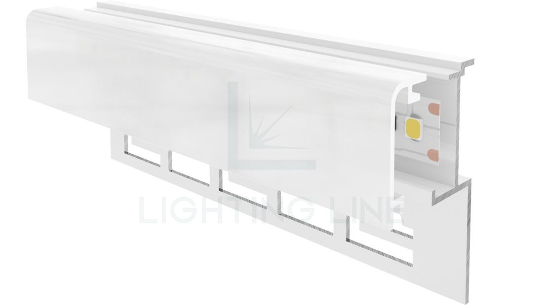 Perfil en aluminio para tiras de led PR-TI03-10