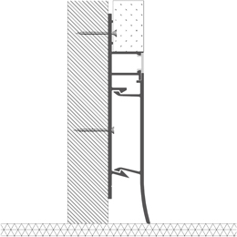 Instalación perfil en aluminio para tiras de led PR-BB02-02-S2