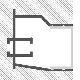 Instalación perfil en aluminio para tiras de led PR-CC01-06-G3
