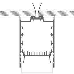 Instalación perfil en aluminio para tiras de led PR-CL02-07