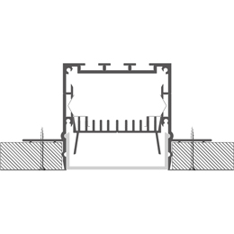 Instalación perfil en aluminio para tiras de led PR-DW05-07-W3