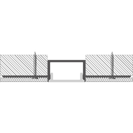 Instalación perfil en aluminio para tiras de led PR-DW08-03-W3_DIF