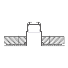 Instalación perfil en aluminio para tiras de led PR-DW11-03