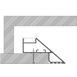 Instalación perfil en aluminio para tiras de led PR-DW16-03-W3
