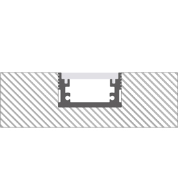 Instalación perfil en aluminio para tiras de led PR-FL01-21-S2