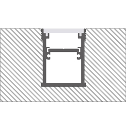 Instalación perfil en aluminio para tiras de led PR-FL02-21-S2