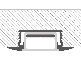 Instalación perfil en aluminio para tiras de led PR-RE07-12-S3