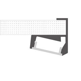 Instalación perfil en aluminio para tiras de led PR-SH01-03