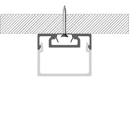 Instalación perfil en aluminio para tiras de led PR-SL11-01