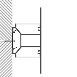 Instalación perfil en aluminio para tiras de led PR-WL04-05
