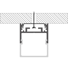 Instalación perfil en aluminio para tiras de led PR-SL01-01
