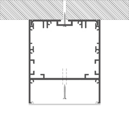 Instalación perfil en aluminio para tiras de led PR-CL04-18